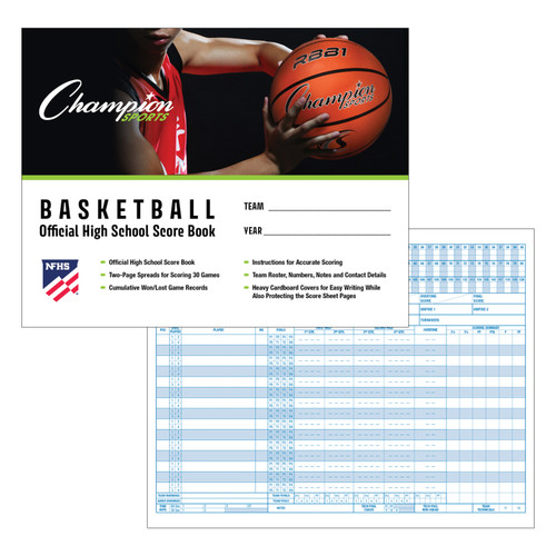 NFHS APPROVED BASKETBALL SCORE BOOK