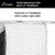 18-PLY BADMINTON NET, 2" HEADBAND