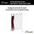 18-PLY BADMINTON NET, NYLON COATED STEEL CABLE