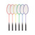 TEMPERED STEEL BADMINTON RACKET SET