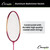 ALUMINUM BADMINTON RACKET WITH COATED STEEL STRINGS