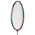 WIDE BODY ALUMINUM BADMINTON RACKET WITH COATED STEEL STRINGS