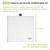 14" X 14" QUILTED COVER BASE SET WITH NAIL SPIKES
