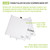 14" X 14" QUILTED COVER BASE SET WITH NAIL SPIKES