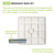 BREAKAWAY BASES, SET OF 3