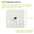 BREAKAWAY BASES, SET OF 3