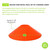 SAUCER CONES, SET OF 4