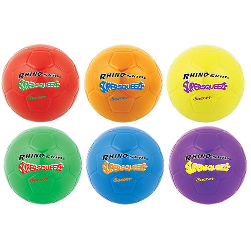 RHINO SKIN SUPER SQUEEZE SOCCER BALL SET